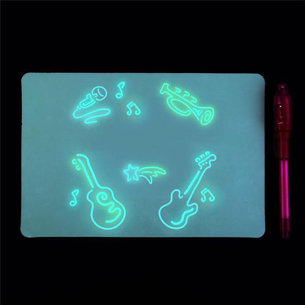 Magic Light Up Pen & Draw Board – Palo
