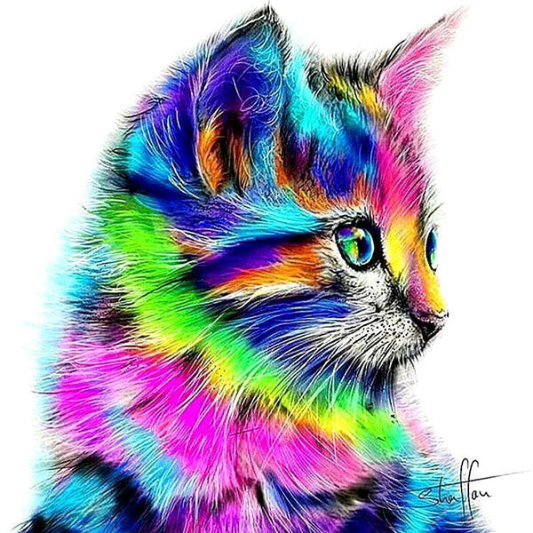 Rainbow Kitten - GemPaint™ Kit