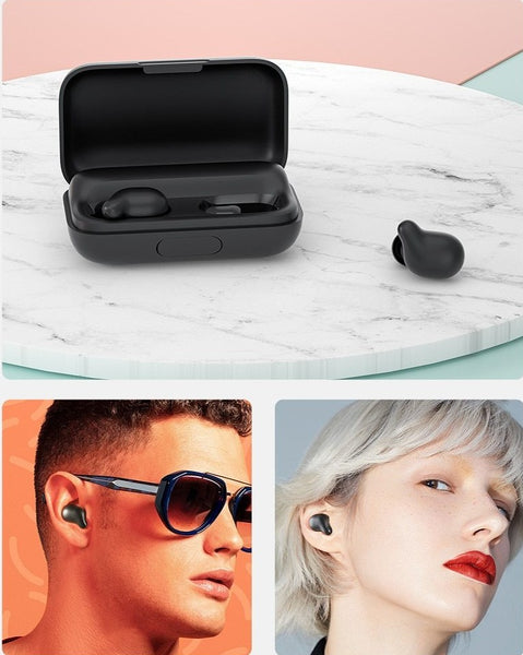Haylou™ - Wireless Noise-Cancelling Earbuds (With Power Bank)