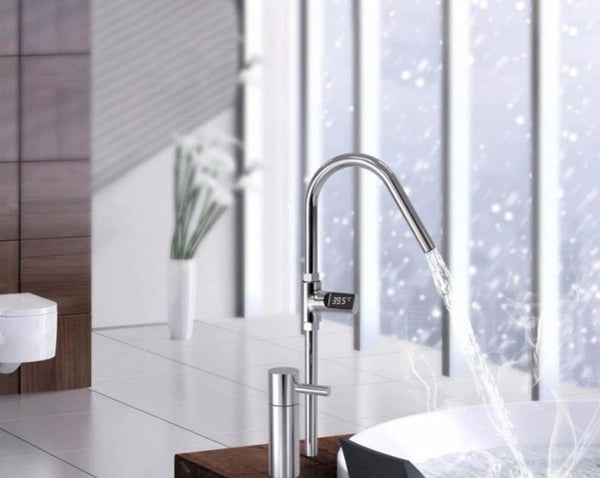 LED Digital Display Faucet Thermometer