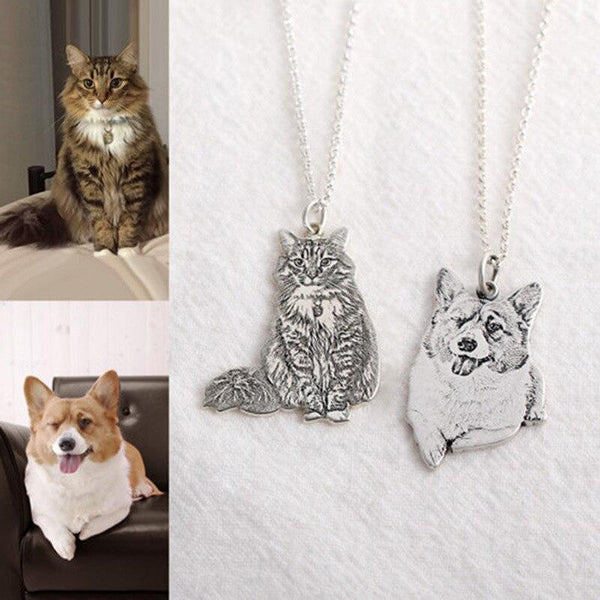 Custom Pet Picture Necklace