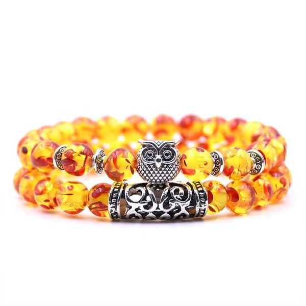 Hoot - Tiger Eye Stone Bracelet