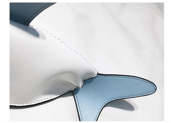 Cute Shark Shape Crossbody Bag