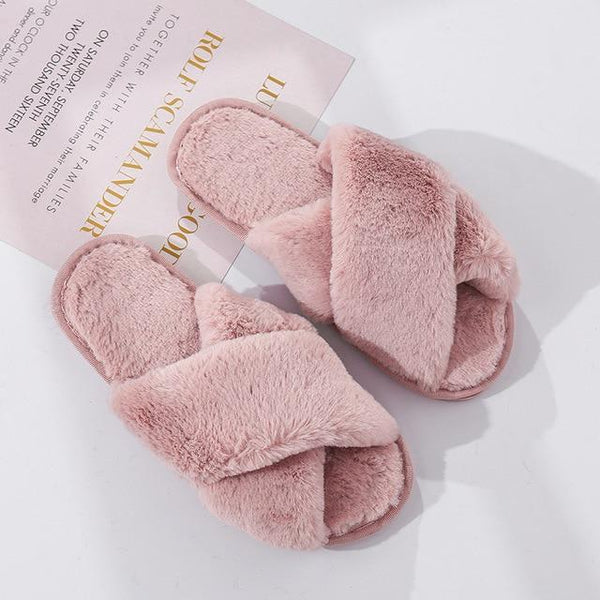 Fluffy Home Slippers