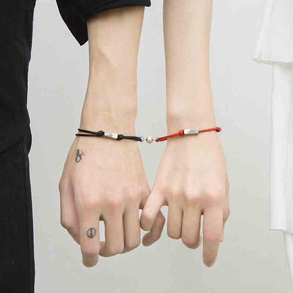 Magnetic Couple Charm Bracelets