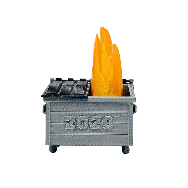 2020 LED Dumpster on Fire Ornament