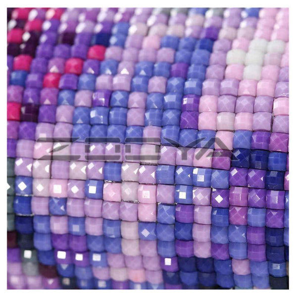 Purple Flowers - GemPaint™ Kit
