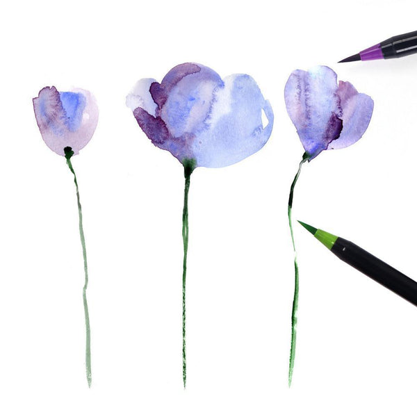 Monet Watercolor Brush Pens - 20 Piece Set
