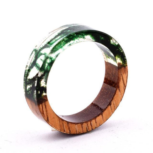 Oak Wood Ring – Drift & Forge